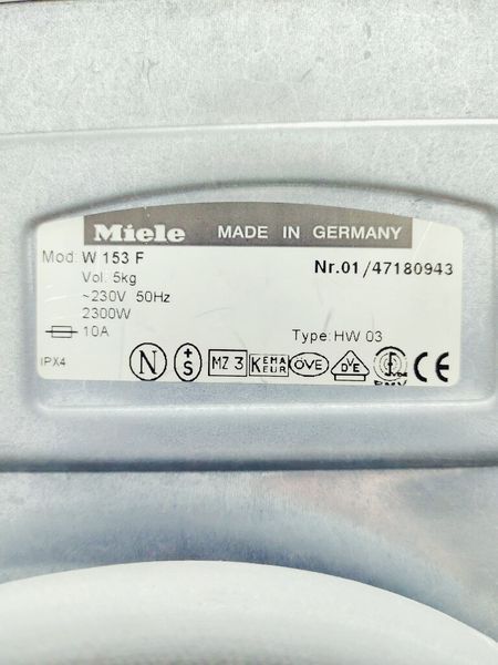 Стиральная машина вертикальная Miele W 153 F 000038280 фото
