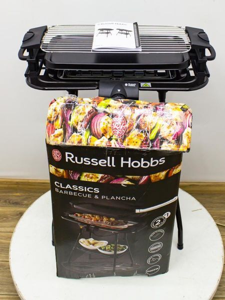 Гриль електричний на ніжках Russell Hobbs 20950 56 2000w сток LPNHK066140151 45е 000030995 фото