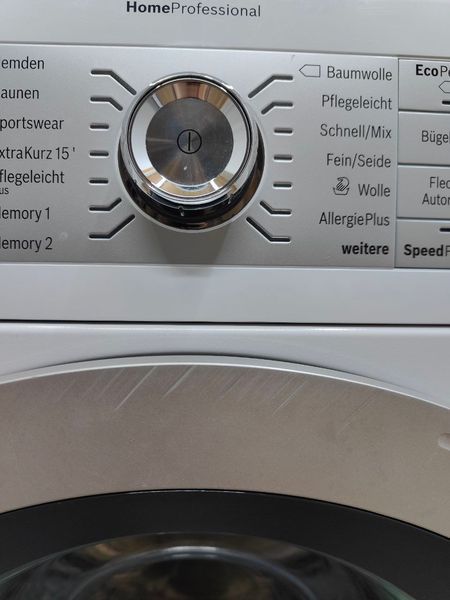 Пральна машина Bosch HomeProfessional WAY28742 2400W 8кг sn 9609200757 000051845 фото