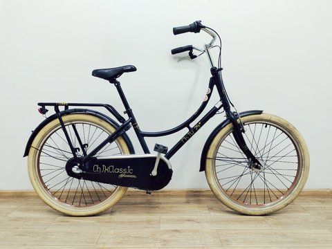 Велосипед 24 Chix Classic чорний підлітковий алюм 000035840 фото
