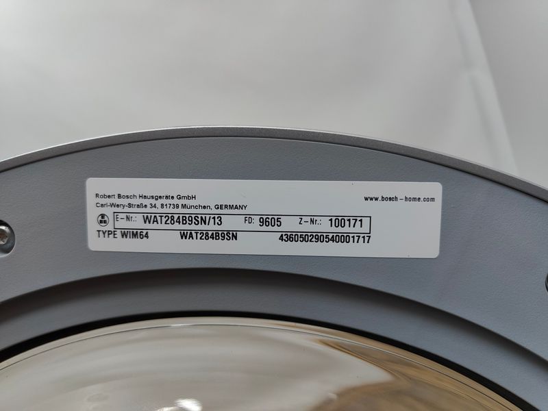 Стиральная машина Bosch Serie6 WAT284B9SN 13 2300W 9кг sn 9605100171 000053597 фото