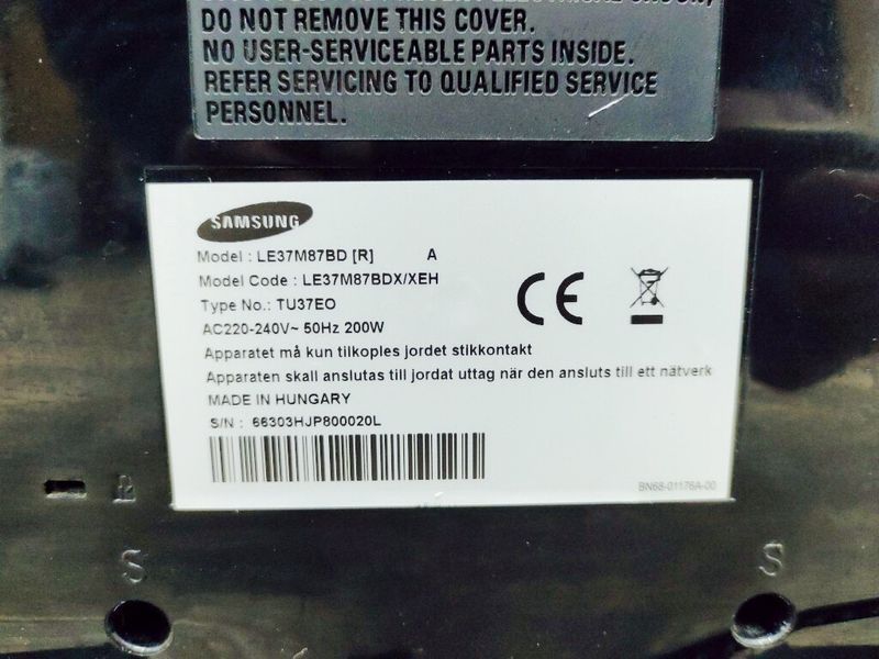 Телевизор 37 Samsung LE37M87BD LCD Full HD 000037348 фото
