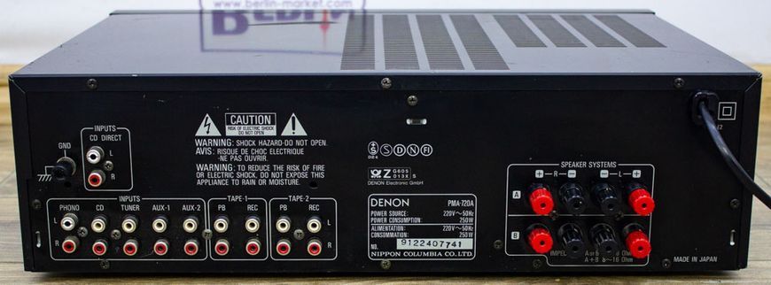 Підсилювач Denon PMA 720A 250 W sn 9122407741 000013396 фото