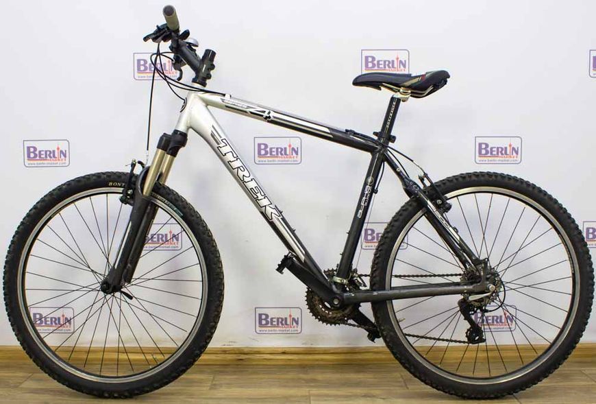 Велосипед 26 Trek Alpha 4 series гірський чорно-сірий алюміній 000010591 фото