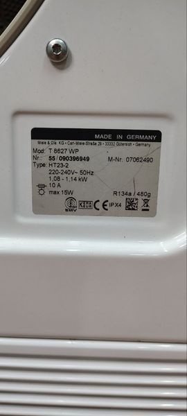 Сушильная машина Premium T 8627 WP 6кг sn 55090396949 000051021 фото