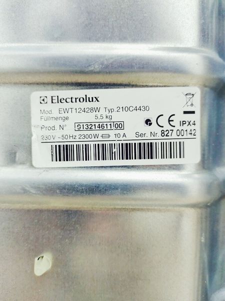 Стиральная машина вертикальная Electrolux EWT12428W 000037926 фото