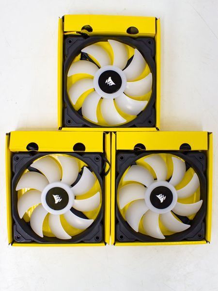 Комплект кулеров для ПК Corsair Icue RGB Led PWM 000028575 фото