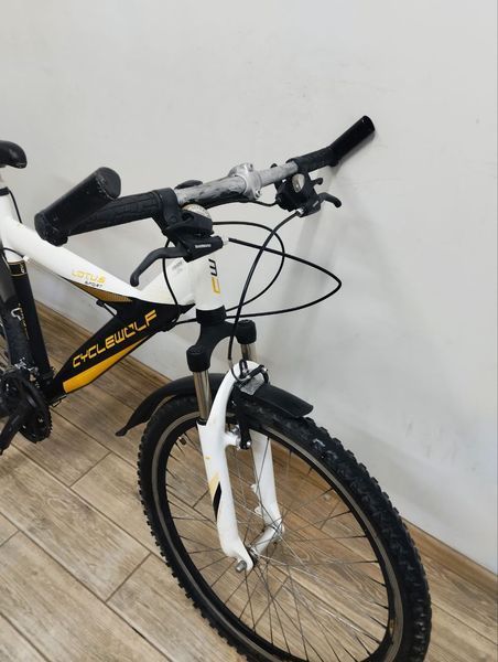 Велосипед 26 CYCLE WOLF біло чорний 000046511 фото