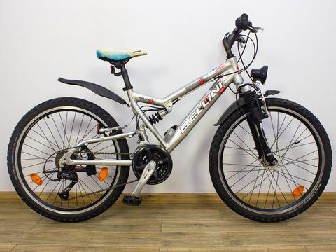 Велосипед 24 Bellini Spider двопідвіс сірий алюміній 000021150 фото