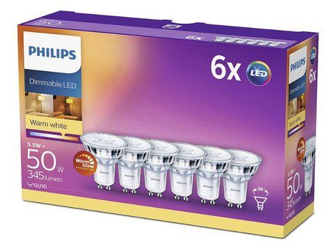 Комплект ламп Philips LEDclassic WarmGlow LPNHE463825092 000023144 фото