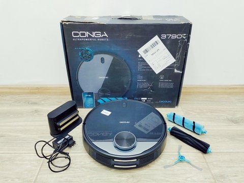 Пилосос робот Cecotec Conga 3790 05436 33w 3200 mAh без WiFi sn 191024DB001910 000043229 фото