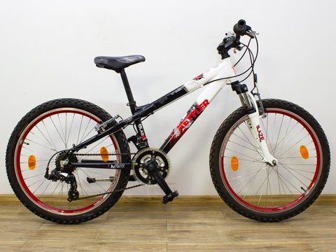 Велосипед 24 Kettler Dirt Attack підлітковий чорно білий алюм 000028890 фото