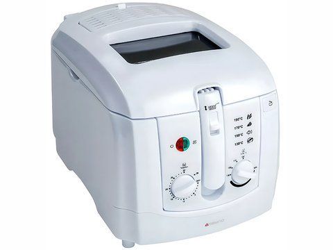 Фритюрниця Ambiano MD 12814 1800w 3л White 000040711 фото