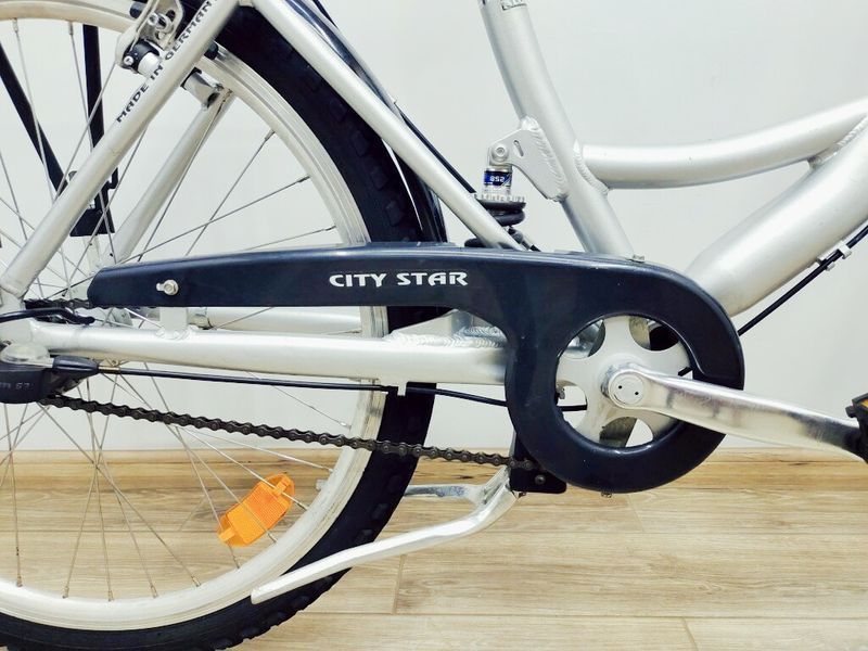 Велосипед 26 City Star дамка сірий алюм 000041497 фото