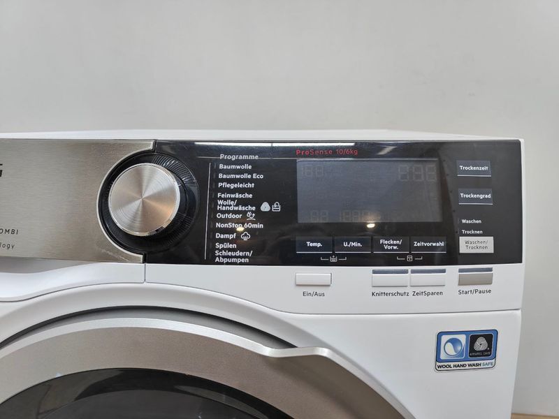 Стиральная машина с сушкой AEG 7000Series Kombi L7WE86605 2200W 6 10 кг sn 84300274 000052357 фото