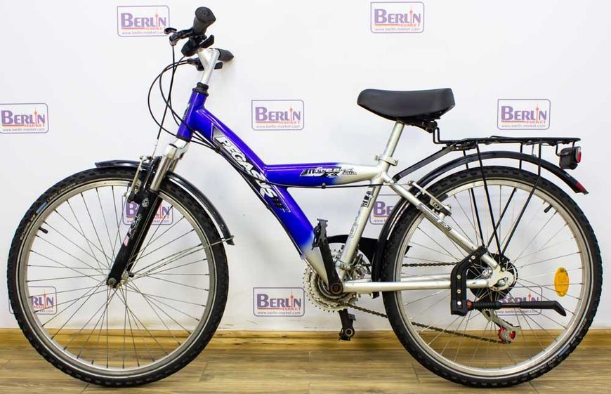 Велосипед 24 Pegasus Free-s xx alu Y-гірський алюміній серосиній 000012302 фото