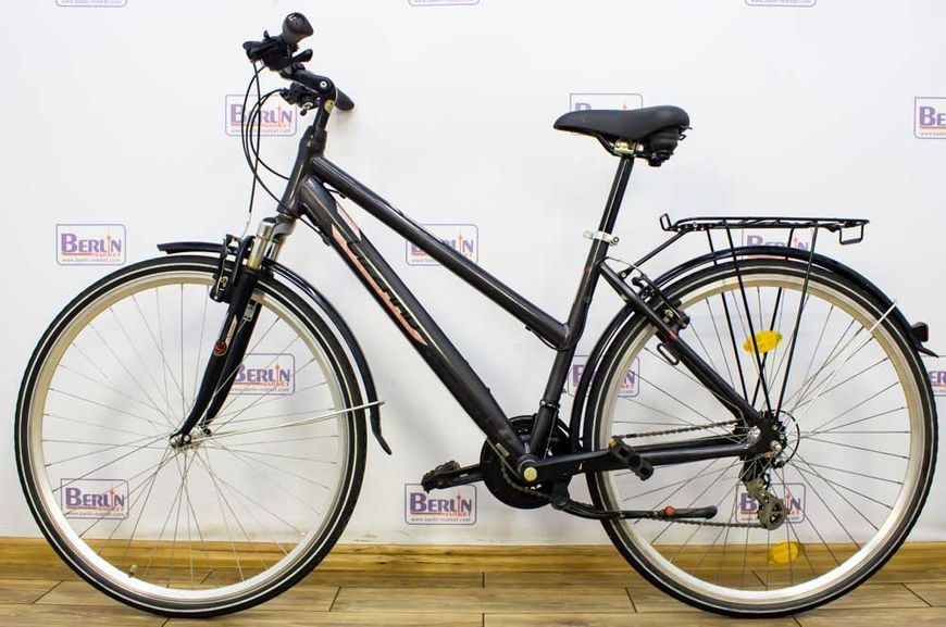 Велосипед 28 Lizzard Comfort CT-Series дамка чорний алюміній 000010481 фото