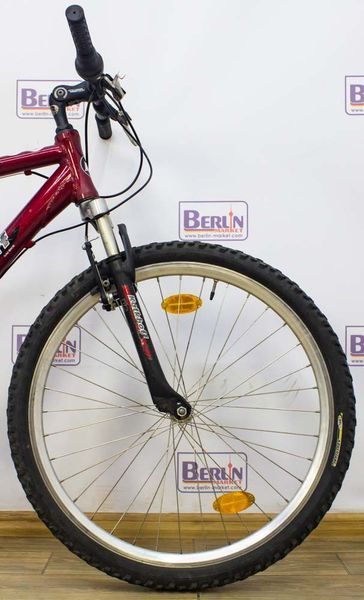 Велосипед 26 Kalkhoff Flash Sport гірський чорно-бордовий алюміній 000010580 фото