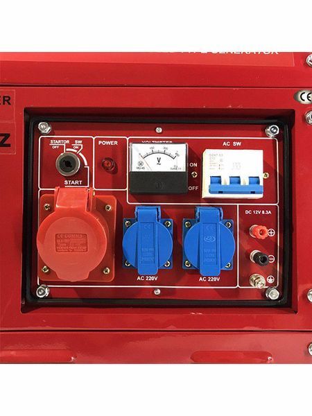 Бензиновый генератор 3-фазный Walter Stahl PR9500W 000037410 фото