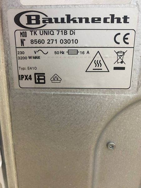Сушильная машина Bauknecht TK UNIQ 71B Di 3200W 7 kg sn 8560 271 03010 000047916 фото