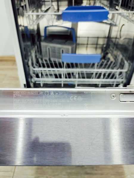 Посудомийна машина Bosch SMI53M75EU 73 2400w 12 персон sn 9307 02212 000035927 фото