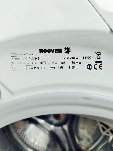 Стиральная машина Hoover VHD 714 284 000035909 фото