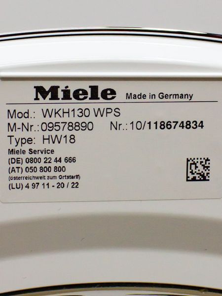Стиральная машина Miele WKH130 WPS 000031920 фото