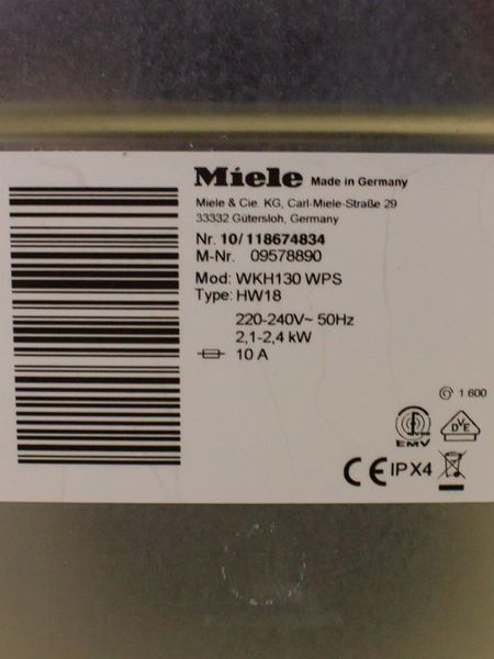 Стиральная машина Miele WKH130 WPS 000031920 фото