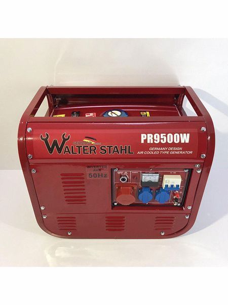 Бензиновый генератор 3-фазный Walter Stahl PR9500W 000037410 фото