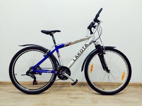 Велосипед 26 Lakota Beta Sport гірський сіро-синій алюм 000032404 фото
