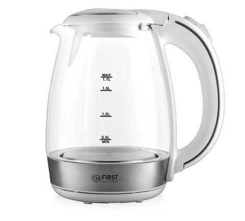 Електрочайник First FA 5404 2 WI 2200w 1700мл White 000053932 фото