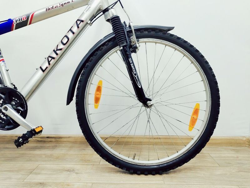 Велосипед 26 Lakota Beta Sport гірський сіро-синій алюм 000032404 фото