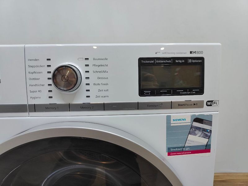 Сушильна машина Siemens WT7YH701 1000W 8 кг sn 9802200460 000051292 фото