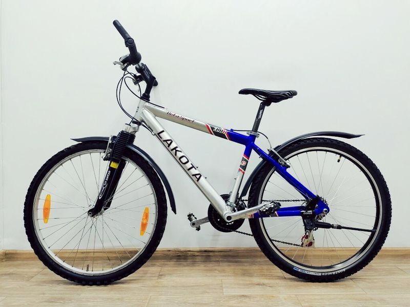 Велосипед 26 Lakota Beta Sport гірський сіро-синій алюм 000032404 фото