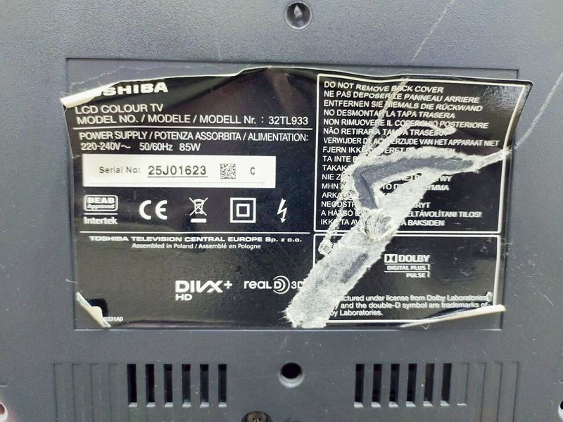 Телевизор 32 Toshiba 32TL933 LCD Full HD Smart TV 000045273 фото