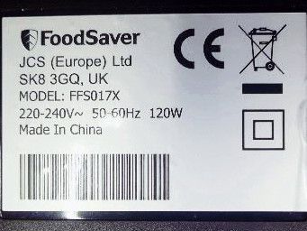 Пищевой вакуумный упаковщик FoodSaver FFS017X 000032655 фото