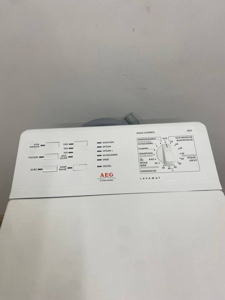 Стиральная машина вертикальная AEG L4525 2300W 4.5кг sn 913206421 000048177 фото