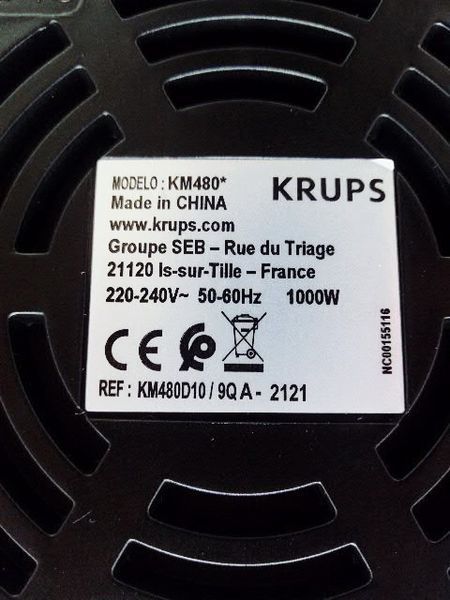 Кавоварка крапельна Krups Excellence KM480 1000w продам LPNHL979669681 34е 000033283 фото