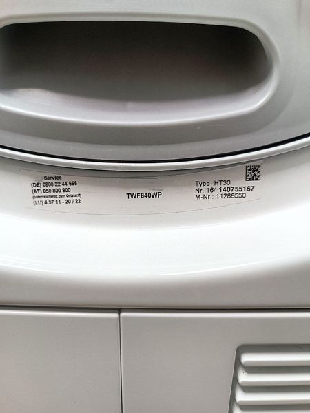 Сушильная машина Premium TWF 640 WP 8кг 1100W sn 16140755167 000048754 фото
