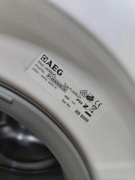 Стиральная машина AEG Lavamat L60660FL 2200W sn 20500466 000049832 фото