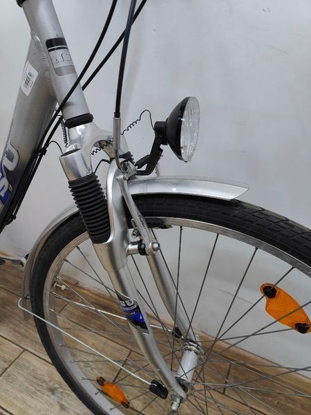 Велосипед 28 NSU Quality Line дамка сине серый алюм 000050889 фото