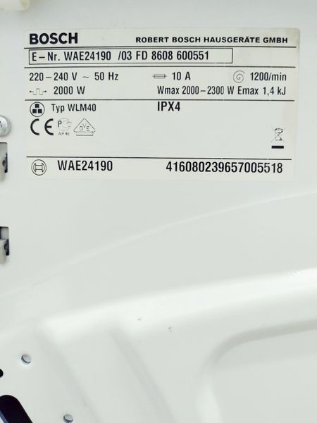 Стиральная машина Bosch Maxx6 WAE24190 03 000035915 фото