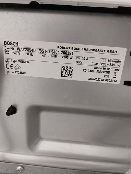 Стиральная машина Bosch WNM56 2100 w sn 484040274358003914 000047330 фото