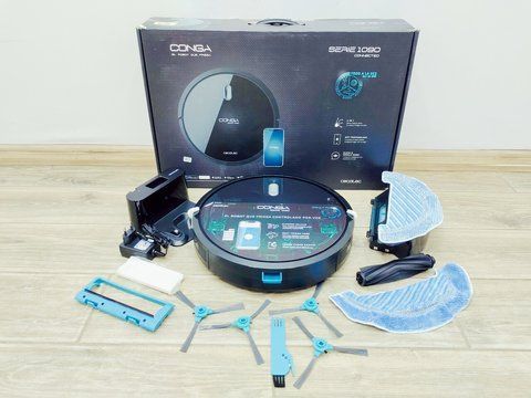 Пилоос робот Cecotec Conga 1090 Connected 05410 WiFi 2600 mAh sn 054101901002621953 000043793 фото