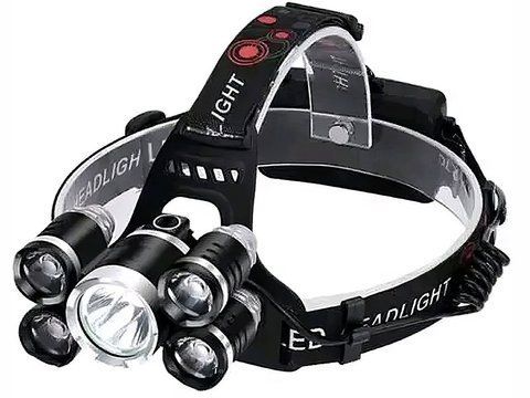 Фонарь налобный аккумуляторный Five Light Source RJ 8800 000042240 фото