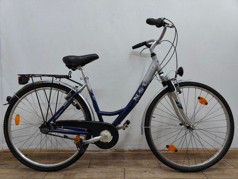 Велосипед 28 NSU Quality Line дамка сине серый алюм 000050889 фото