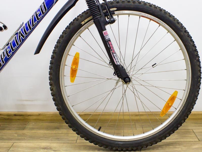 Велосипед 26 Specialized HardRock гірський чорно-синій хром 000032414 фото