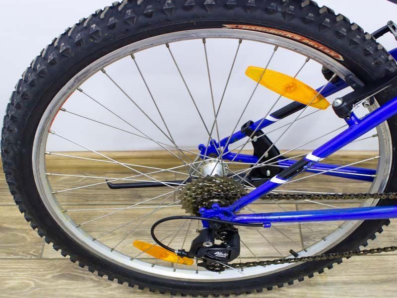 Велосипед 26 Specialized HardRock гірський чорно-синій хром 000032414 фото
