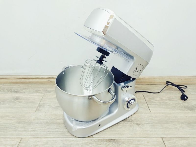 Миксер планетарный тестомес Cuisine ZIT1001 1800w 8500 мл Silver 000044712 фото