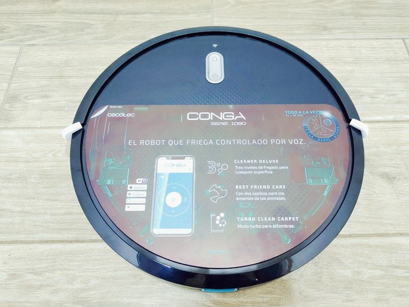 Пилоос робот Cecotec Conga 1090 Connected 05410 WiFi 2600 mAh sn 054101901002621953 000043793 фото